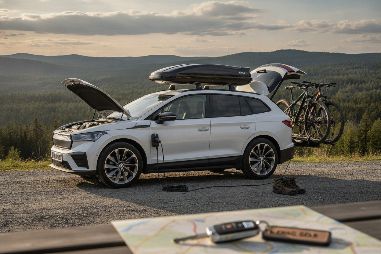 Bästa tillbehören till Skoda Enyaq: Optimera din elbil